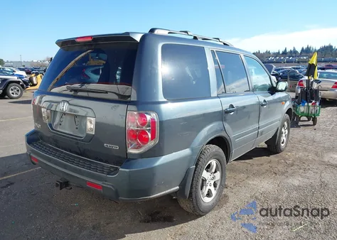 2006 Honda Pilot Ex-L from USA, damaged, VIN 2HKYF18686H509474
